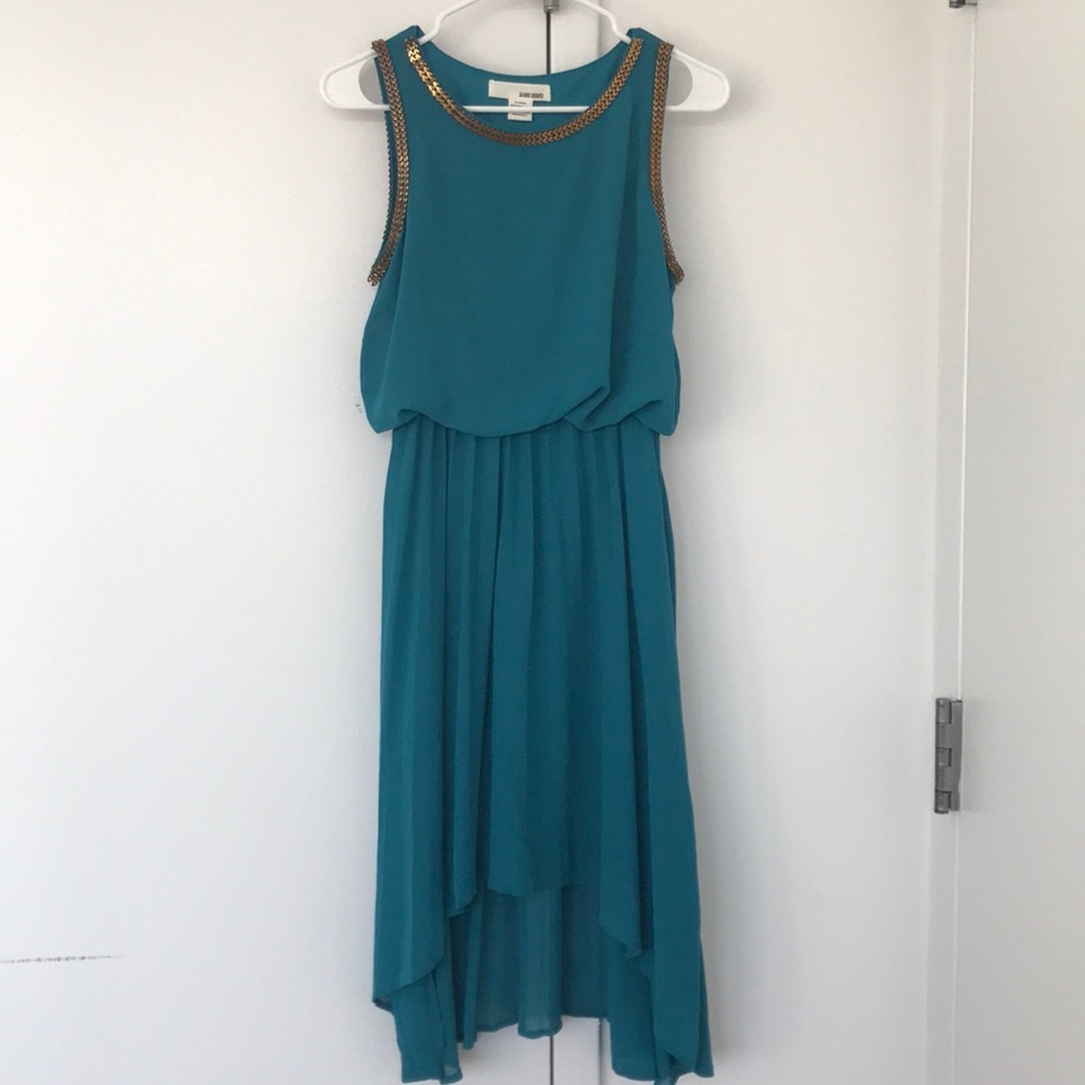 Sans Souci Blue/Teal High Low Dress